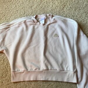 Adidas NWOT COZE cropped sweatshirt